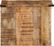 vidaXL - Salontafel - met - lades - 50x50x40 - cm - massief - mangohout