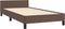 vidaXL - Bedframe - met - hoofdeinde - zonder - matras - 100x200 - cm - bruin