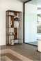 Roomdivider Sakura met open vakken - Bruin