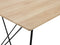 Eettafel KENTON Lichtbruin 140 cm 80 cm