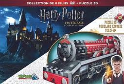 Harry Potter - Collectie 1 - 7.2 + Wrebbit 3D Puzzel Hogwarts Express (DVD) (Geen Nederlandse ondertiteling)