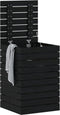 vidaXL - Wasmand - 44x44x66 - cm - massief - grenenhout - zwart