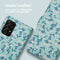 iMoshion Hoesje Geschikt voor Samsung Galaxy A52 (4G) / A52s / A52 (5G) Hoesje Met Pasjeshouder - iMoshion Design Bookcase smartphone - Blauw / Blue Flowers