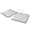 Toetsenbord en muis R-Go RGOSBESWLWH Wit Spaans QWERTY