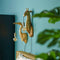 Light & Living Wandlamp Giraffe - Antiek Brons - 20.5x19x61cm - Binnen Modern