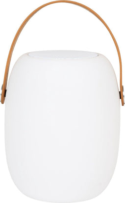 house nordic cardiff - led lamp & bluetooth speaker - wit