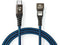 Nedis GCTB39650AL10 - USB type-C naar Apple Lightning Kabel - 100 cm - Blauw Zwart