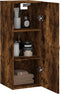 vidaXL - Hangkast - 34,5x34x90 - cm - gerookt - eikenkleurig