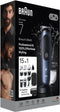 Braun All-in-One Series 7 AIO7580 - 15-in-1 Verzorgingsset - Baardtrimmer met 14 lengtes en AquaGrip - Blauw