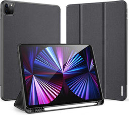 DUX DUCIS iPad Pro 11 (2018 2020 2021) - Smart Tri-Fold Hoes - Kunstleer met auto-wake - Zwart
