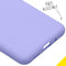 Accezz Samsung Galaxy S20 - Liquid Silicone Backcover - Schokabsorberend - Paars