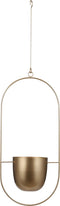 Mica Decorations Dexter Bloempot Hangend - L24 x B14 x H83 cm - Goud