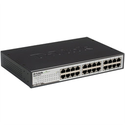 D-Link DGS-1024D - Netwerkswitch - 24 Gigabit poorten - 48 Gbps switchingcapaciteit