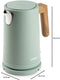 DOMO DO9282WK - Waterkoker - 1,7L 2200W 360° draaibaar - Grijs met houtlook