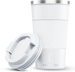 Castagnola Thermosbeker - Koffiebeker To Go - 380 ML - Zwart