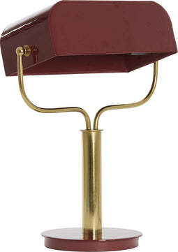 Light & Living Tafellamp Ayer - 43cm - Bordeaux