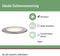 Paulmann Floor Eco - LED-grondinbouwlamp - IP67 3000K 2W - Zilver