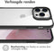 imoshion Hoesje Geschikt voor iPhone 14 Pro Hoesje - imoshion Rugged Hybrid Case - Zwart / Transparant