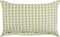 TALYA - Sierkussen set van 2 - Olijfgroen/wit - 40 x 60 cm - Polyester