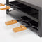 Princess Gourmetstel 162655 - Raclette & Grill - 8 personen - 1300W - Zwart met bamboe