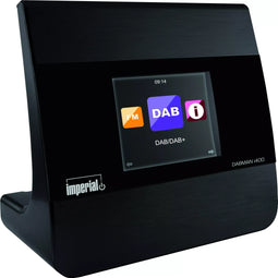 Imperial Dabman i400 - Hybride digitale adapter - DAB+ FM internet radio Bluetooth - Zwart