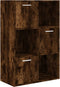 vidaXL - Opbergkast - 60x29,5x90 - cm - gerookt - eikenkleurig
