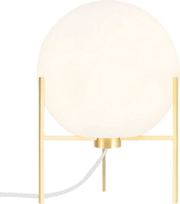 Nordlux Alton 20-tafellamp-E14-opaal glas/messing
