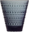 Iittala Kastehelmi - Tumbler Glazen Set - Waterglas - Vaatwasserbestendig - Donkergrijs - 30 cl - 2 Stuks