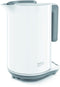 Beko WKD6246W - Waterkoker - 1,6l 2400W 360 graden draaibaar - Grijs Wit