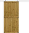 vidaXL - Schuifdeur - CORONA - 100x210 - cm - massief - grenenhout