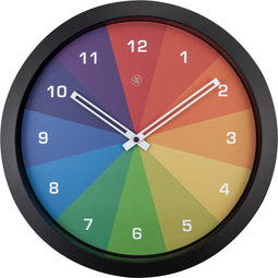Kleurrijke wandklok - 36cm - Stille klok - Multicolor - nXt by NeXtime - Joy