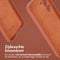 Accezz Samsung Galaxy S24 Plus - Back Cover - MagSafe Leather - Sienna Brown