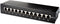 Digitus DN-91612SD-EA - Desktop Patch Box - 12 poorten CAT 6A - Zwart