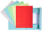 10 x Dossiermap exacompta forever 280 gr 3 kleppen assorti