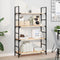 vidaXL - Wandschap - zwevend - 80x30x2 - cm - onbehandeld - massief - acaciahout