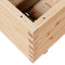 vidaXL - Plantenbak - 90x40x49,5 - cm - massief - grenenhout