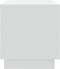 vidaXL - Tv-meubel - 102x41x44 - cm - bewerkt - hout - wit