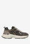 Mexx Norah Komo - Sneakers - Suède en mesh - Groen - Maat 40