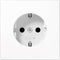 Jung LS1520KI Wandcontactdoos met randaarde Inzetstuk LS plus, LS design, LS 990 Wit