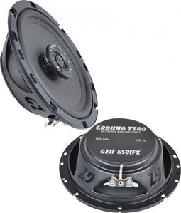 Ground Zero GZIF 6501FX - Autospeakers - 16,5 cm 2-Weg Coaxiaal - 110W (2 stuks)