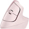 Logitech Lift - Draadloze Ergonomische Muis - 57 graden hoek - Roze