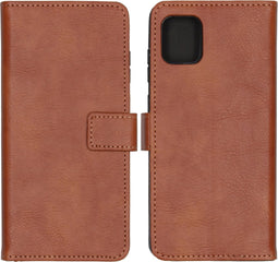 iMoshion Hoesje Geschikt voor Samsung Galaxy Note 10 Lite Hoesje Met Pasjeshouder - iMoshion Luxe Bookcase - Bruin