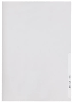 Leitz Premium Zichtmap PVC – A4 – 0,15 mm – 100 stuks - Glashelder