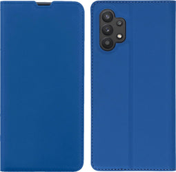 iMoshion Hoesje Geschikt voor Samsung Galaxy A32 (4G) Hoesje Met Pasjeshouder - iMoshion Slim Folio Bookcase - Donkerblauw
