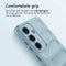 iMoshion Hoesje Geschikt voor Samsung Galaxy S24 Plus Hoesje Siliconen - iMoshion EasyGrip Backcover - Lichtblauw