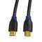LogiLink CH0061 - HDMI Kabel - 1 m - 4K@60Hz - Blauw Zwart