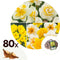 Plant in a Box - Narcissen Dubbel Mix - 80x Narcissenbollen - Vroegbloeiende winterharde bloembollen voor in de tuin