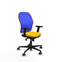 Jorquera Piqueras y Crespo 2D036G0 - Bureaustoel - Verstelbare hoogte met armleuning - Geel