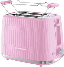 Russell Hobbs 27372-56 - Broodrooster - 6 bruiningsinstellingen - Roze