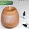 Nova Green - Aroma Diffuser - Luchtbevochtiger 550ml - Afstandsbediening - Houtlook